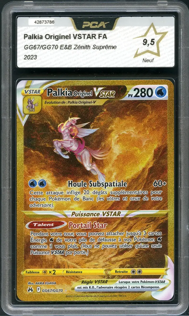 PCA 9.5 Palkia Originel VStar Gold