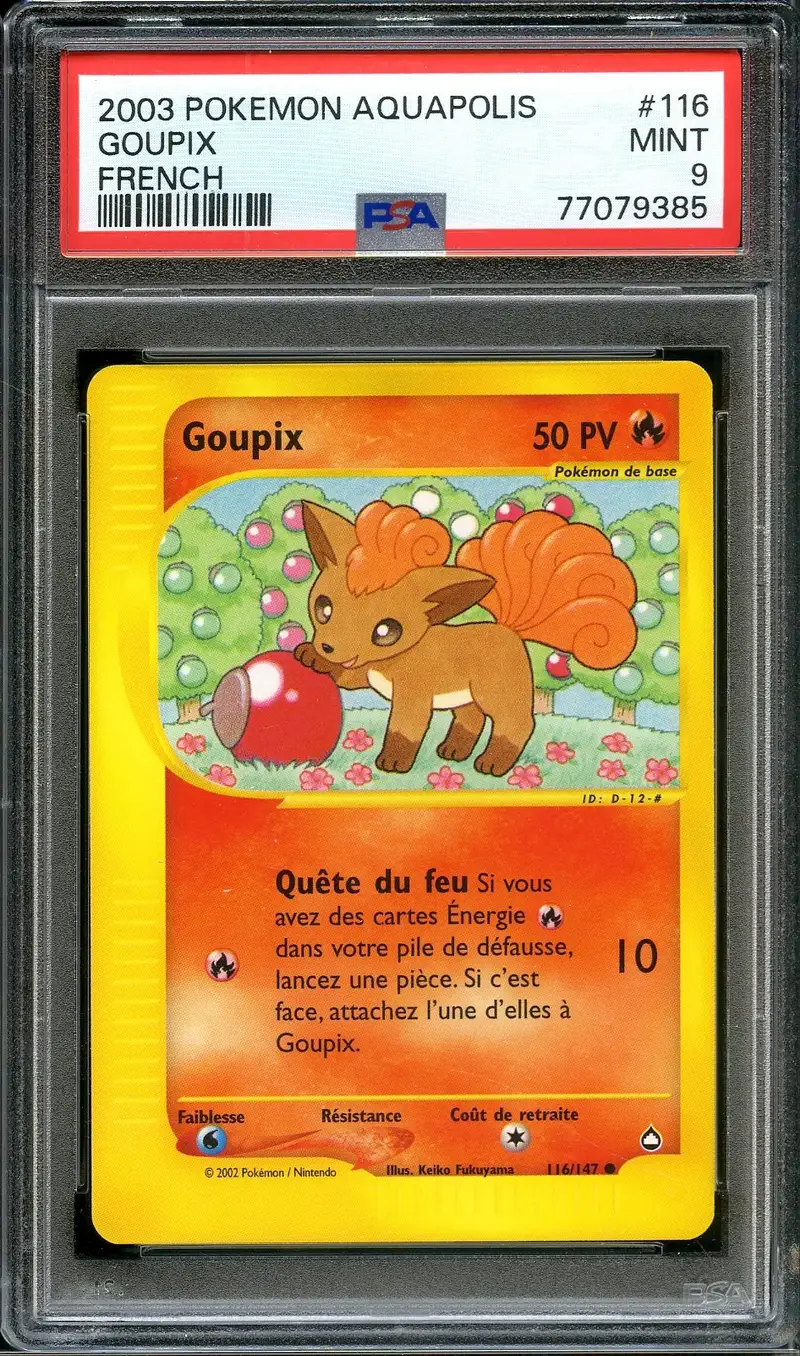 PSA 9 Goupix