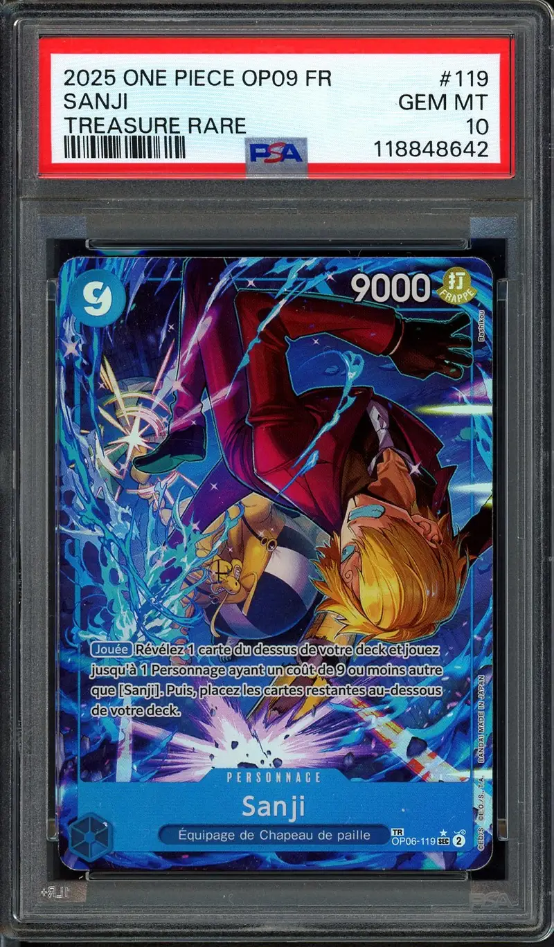 PSA 10 Sanji
