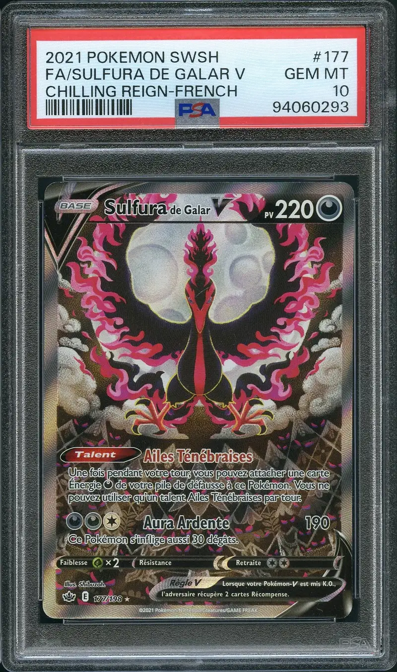 PSA 10 Sulfura de Galar V