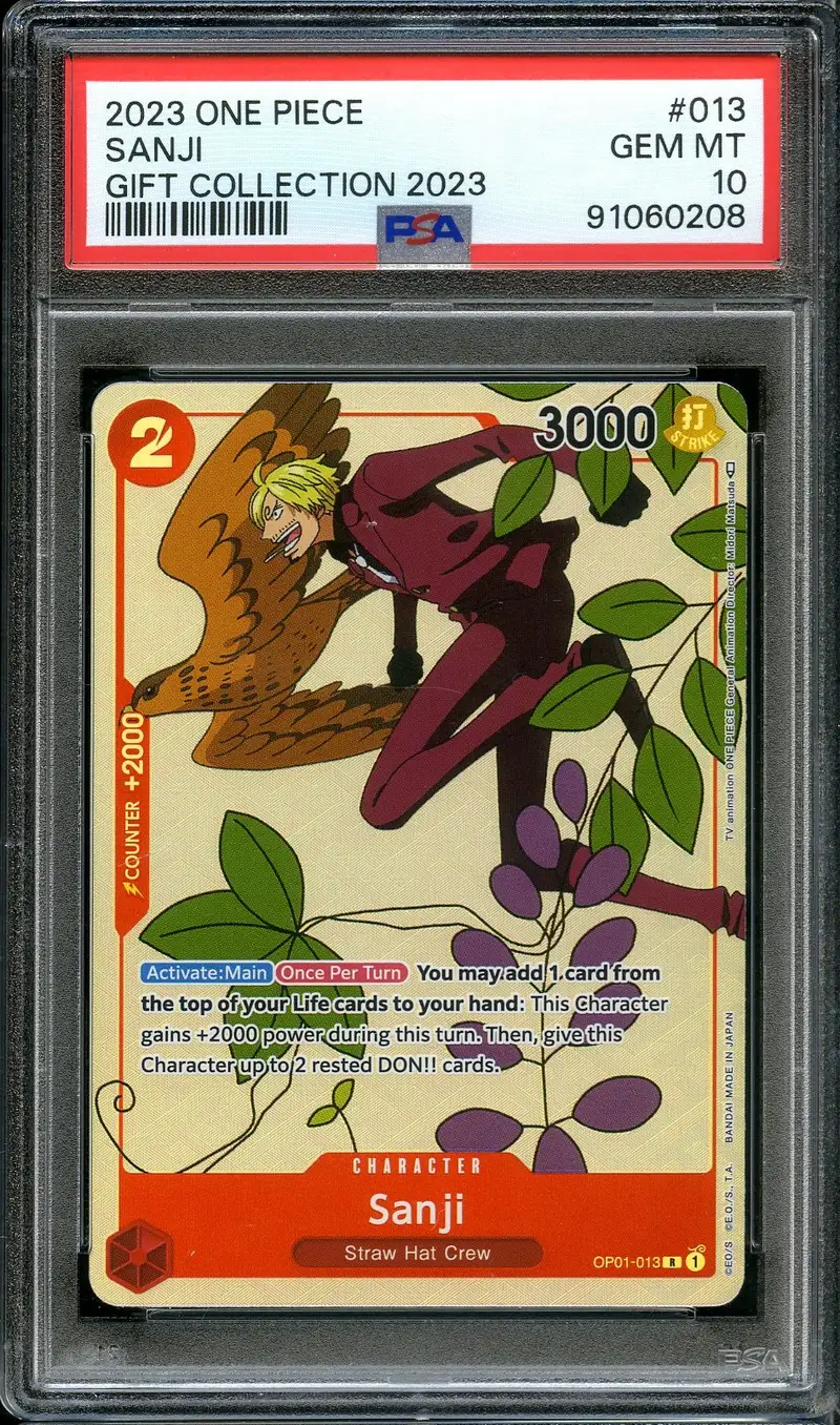 PSA 10 Sanji