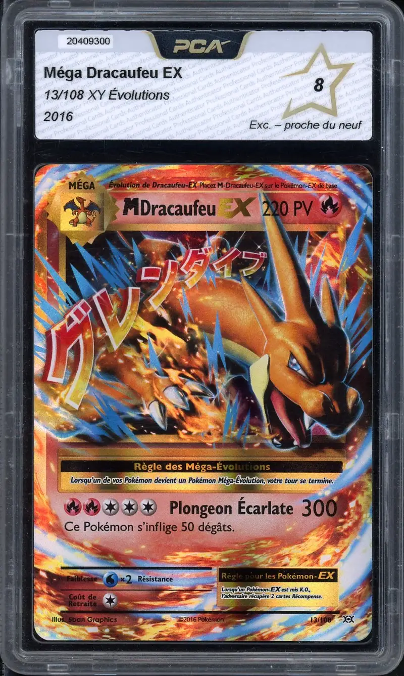 PCA 8 Méga Dracaufeu Ex