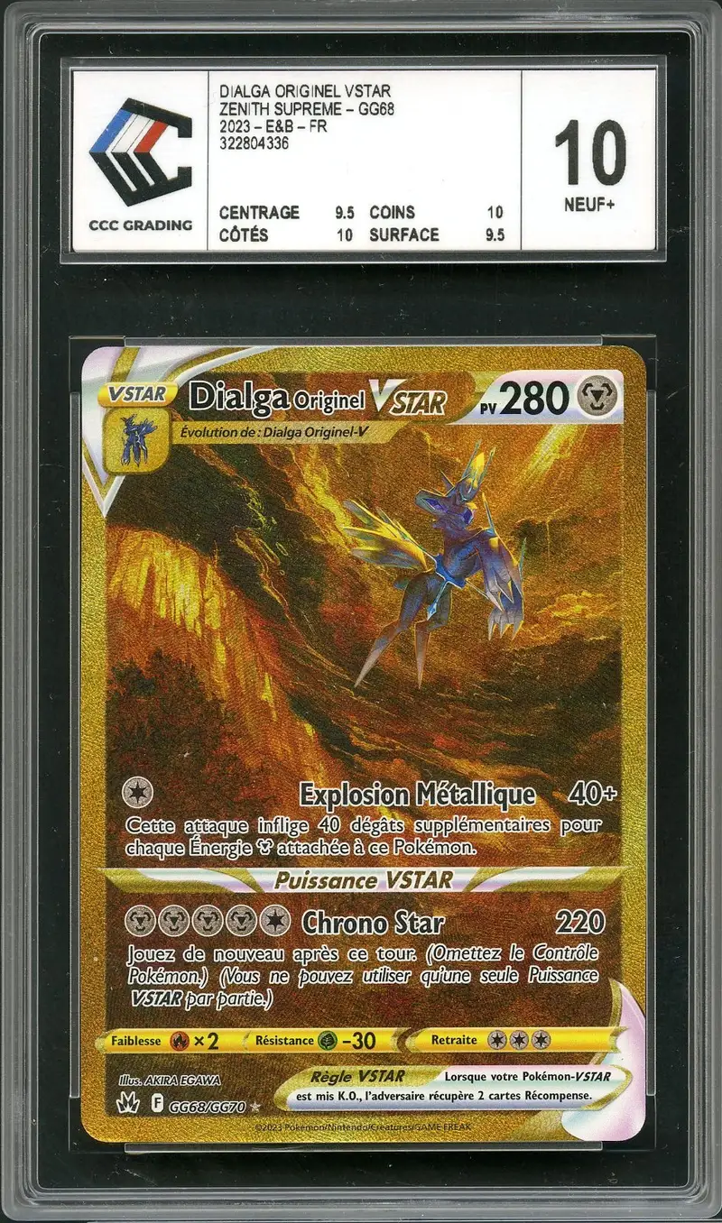 CCC 10 Dialga Originel VStar Gold