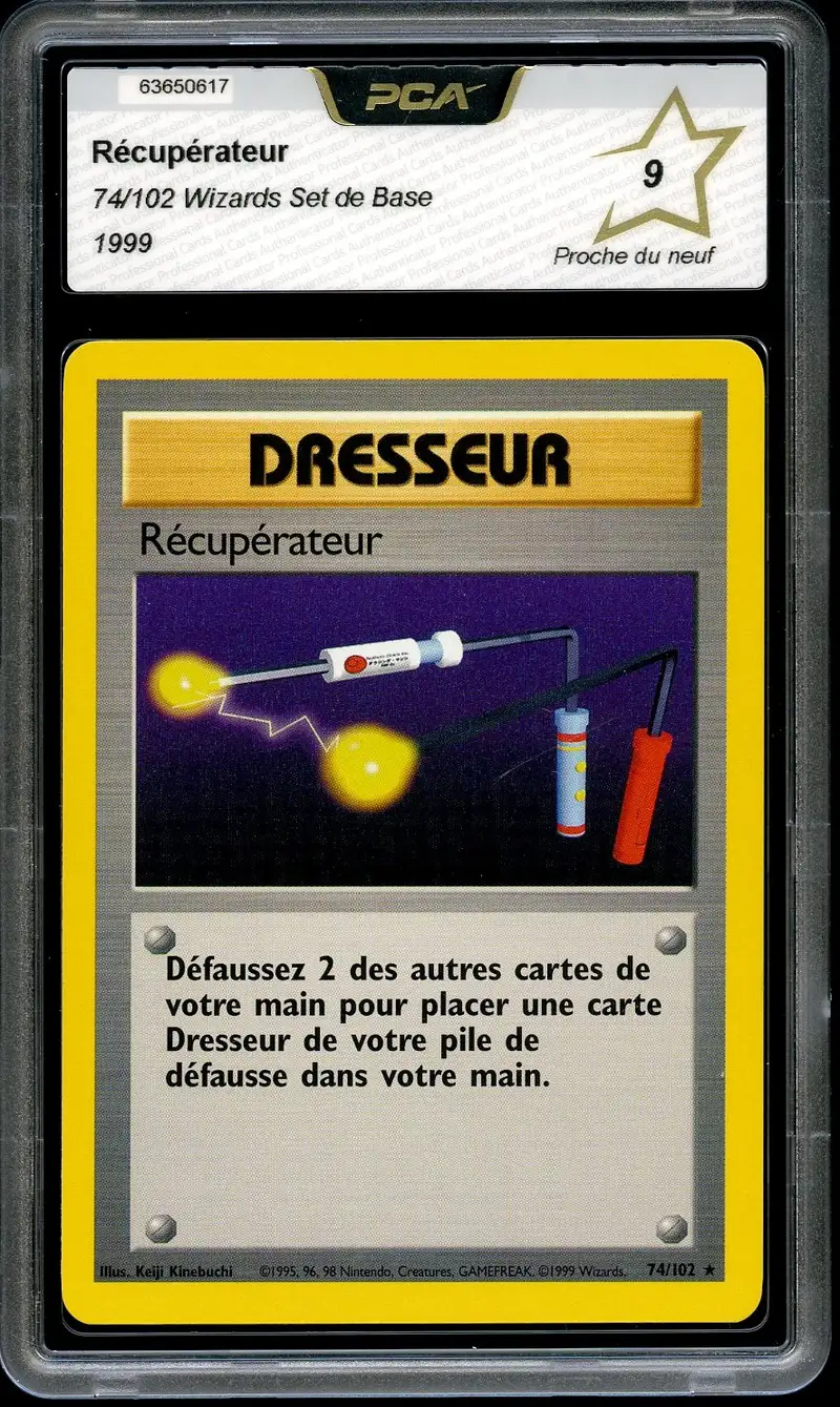 PCA 9 Récupérateur