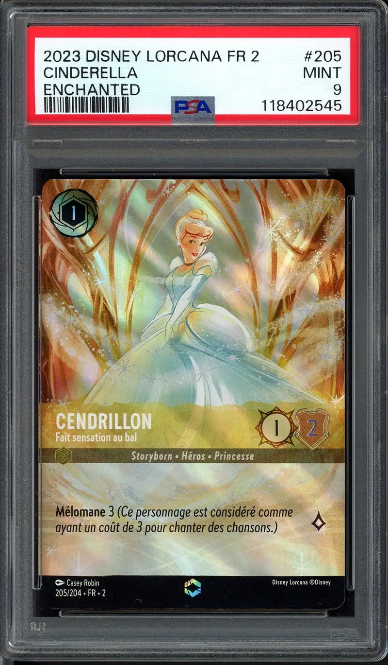 PSA 9 Cendrillon Enchantée