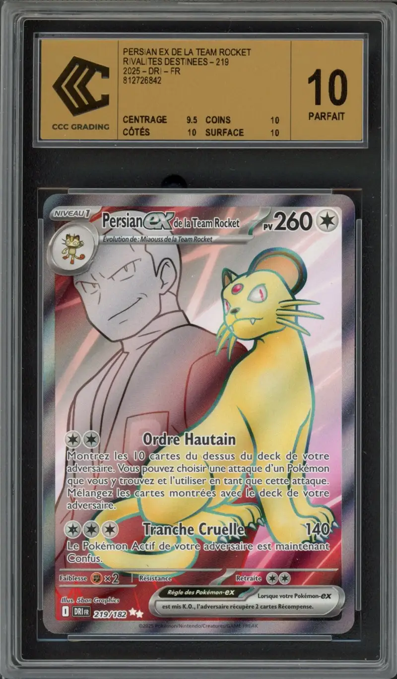 CCC 10 Persian Ex de la Team Rocket