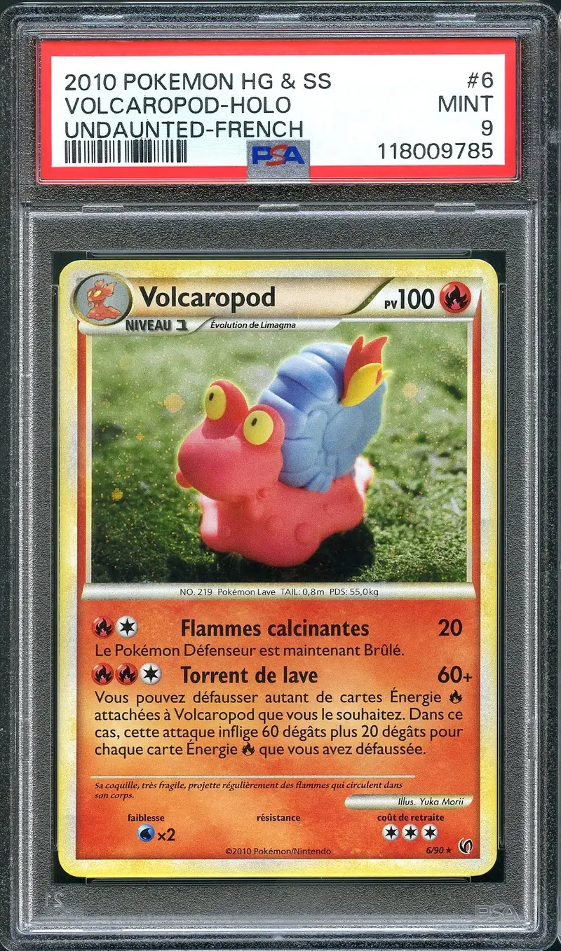PSA 9 Volcaropod Holo
