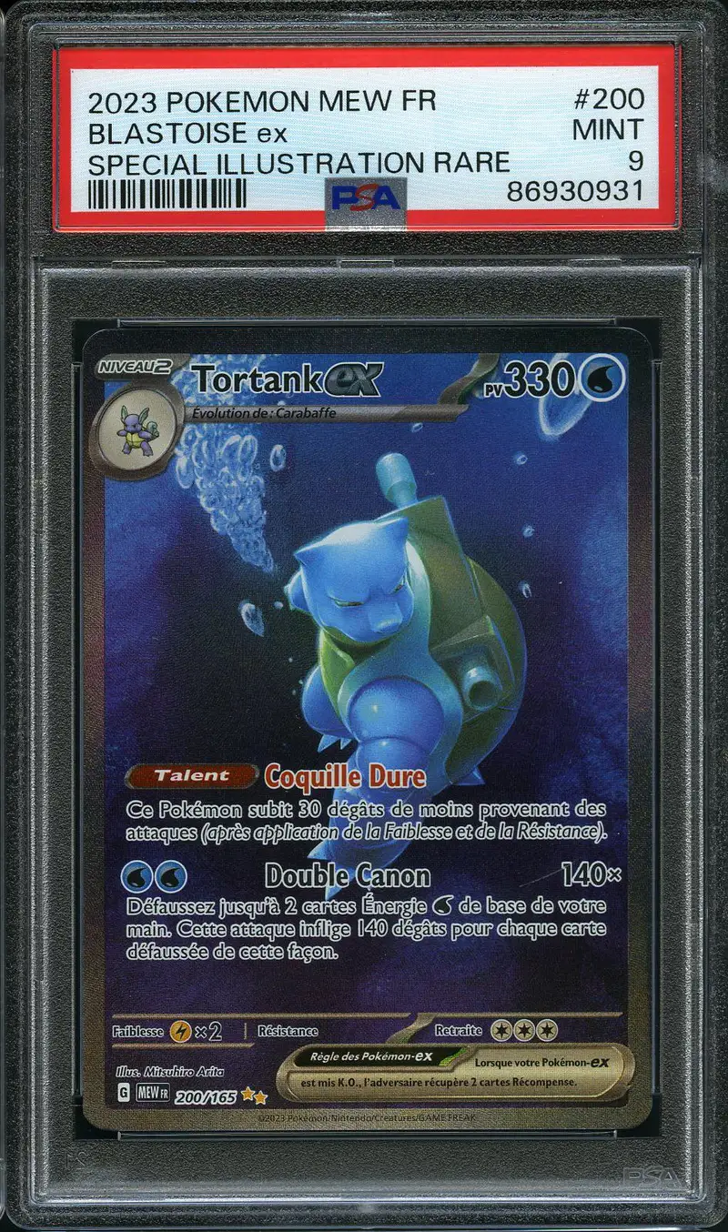 PSA 9 Tortank Ex