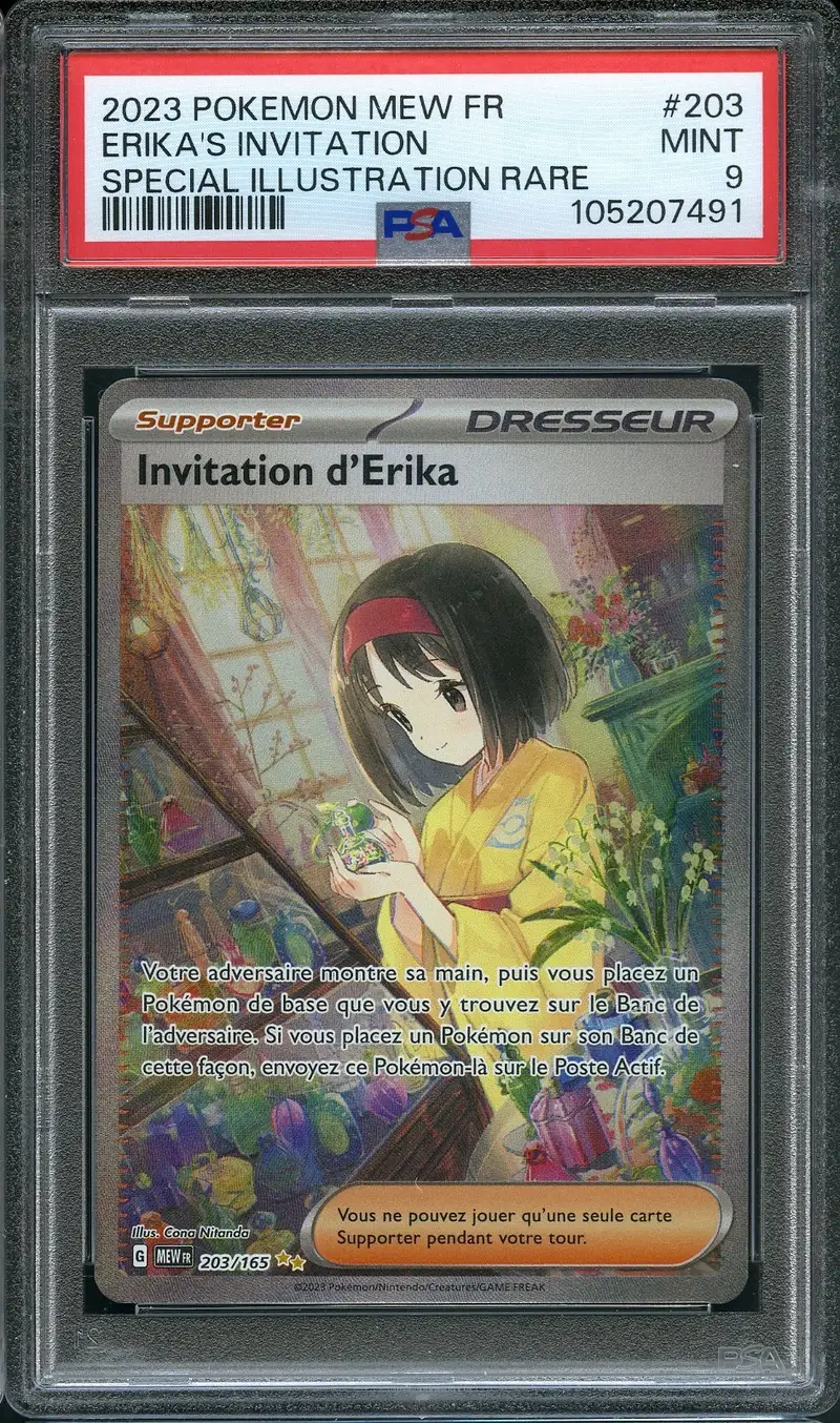 PSA 9 Invitation d'Erika