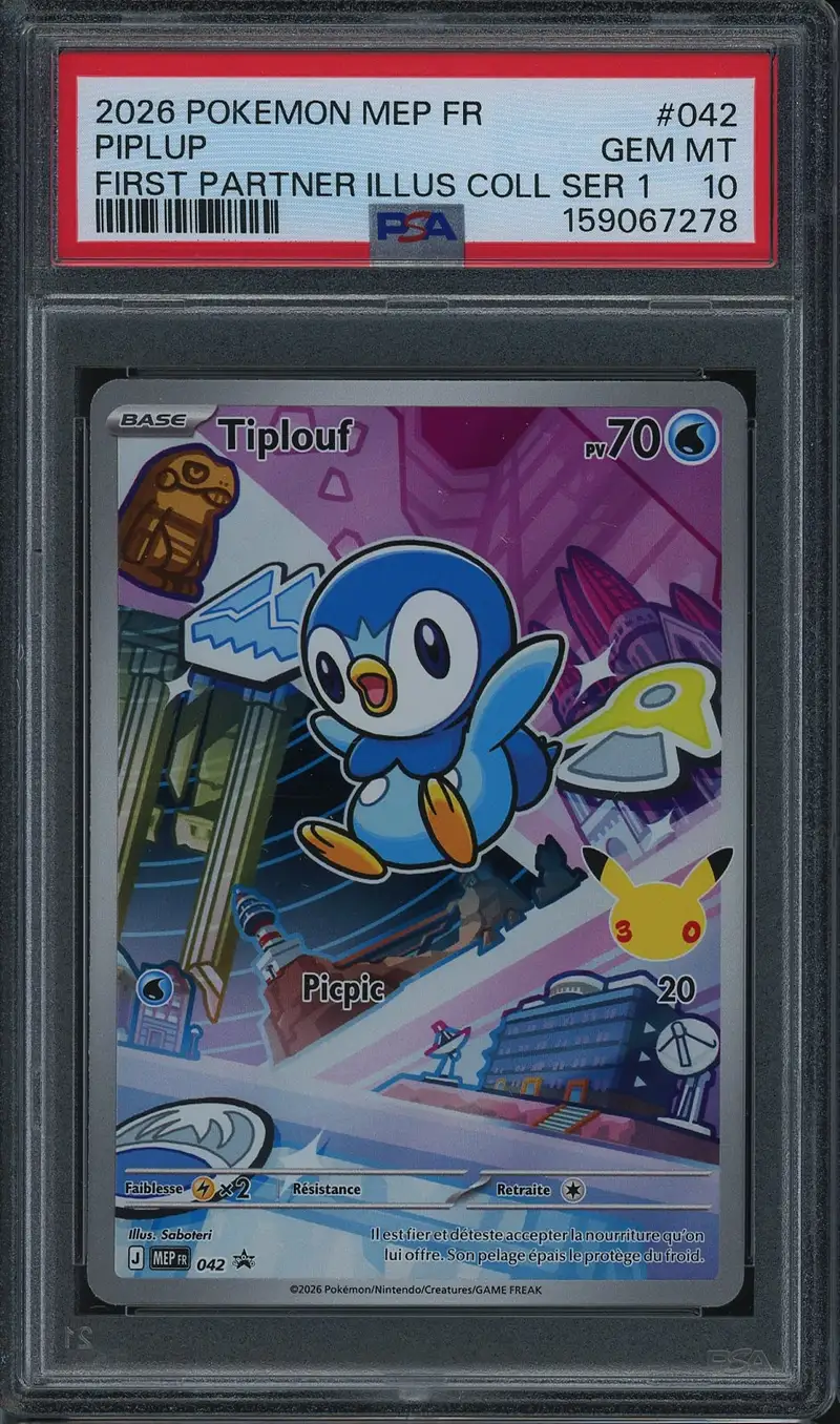 PSA 10 Tiplouf