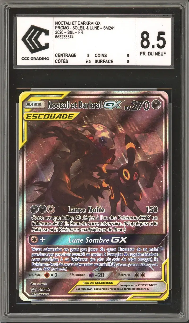CCC 8.5 Noctali et Darkrai Gx
