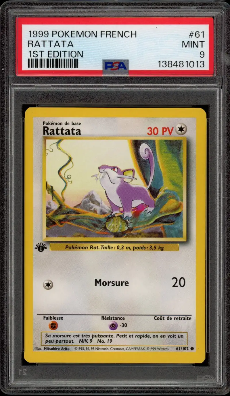 PSA 9 Rattata