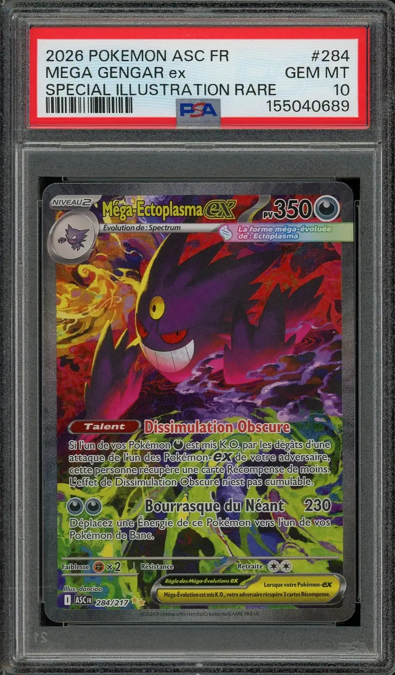 PSA 10 Méga-Ectoplasma Ex