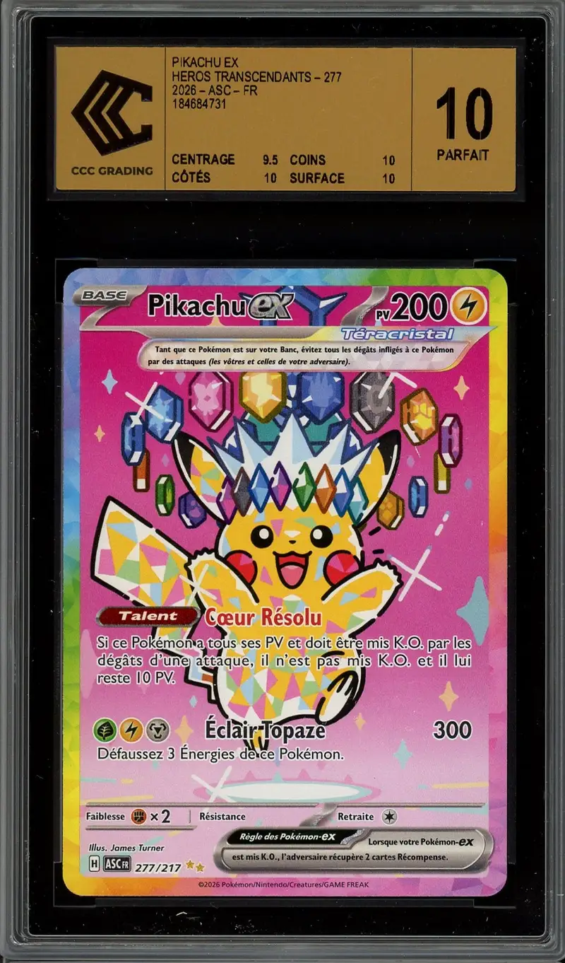 CCC 10 Pikachu Ex