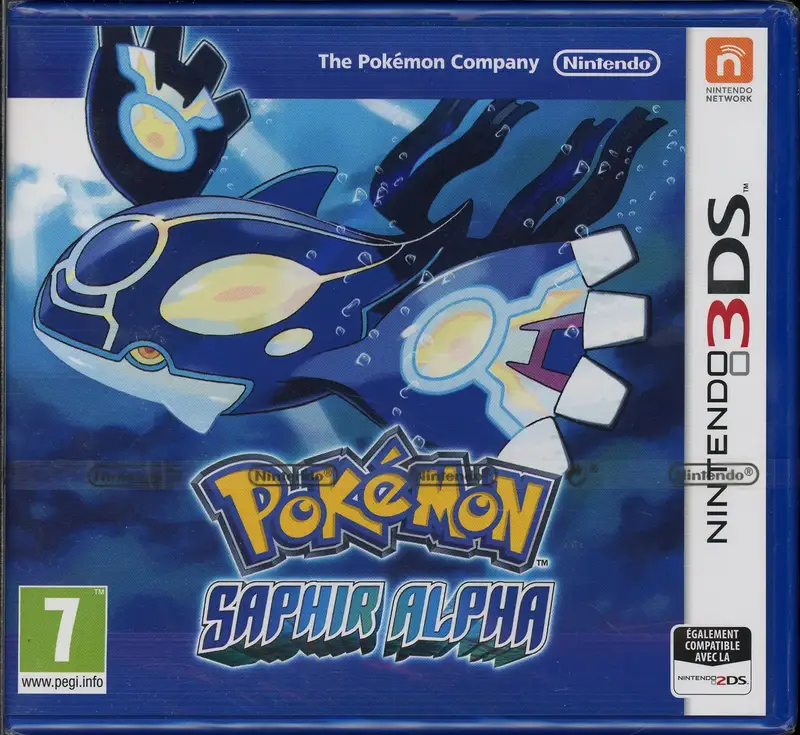 Jeu Nintendo 3DS Pokémon Saphir Alpha