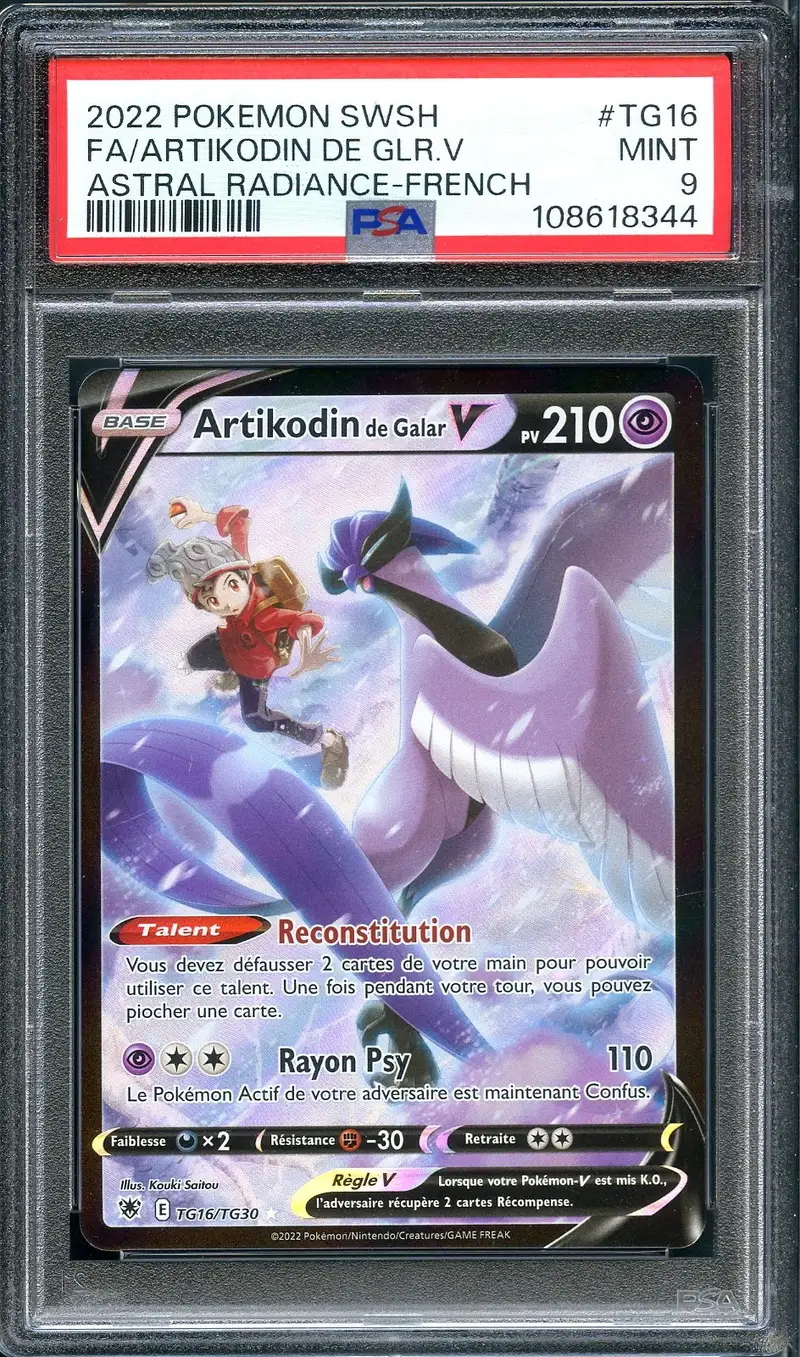 artikodin pokemon card 032/159 - - Aventures Ensemble Shuffle your deck afterward PSA 10 Artikodin Holo