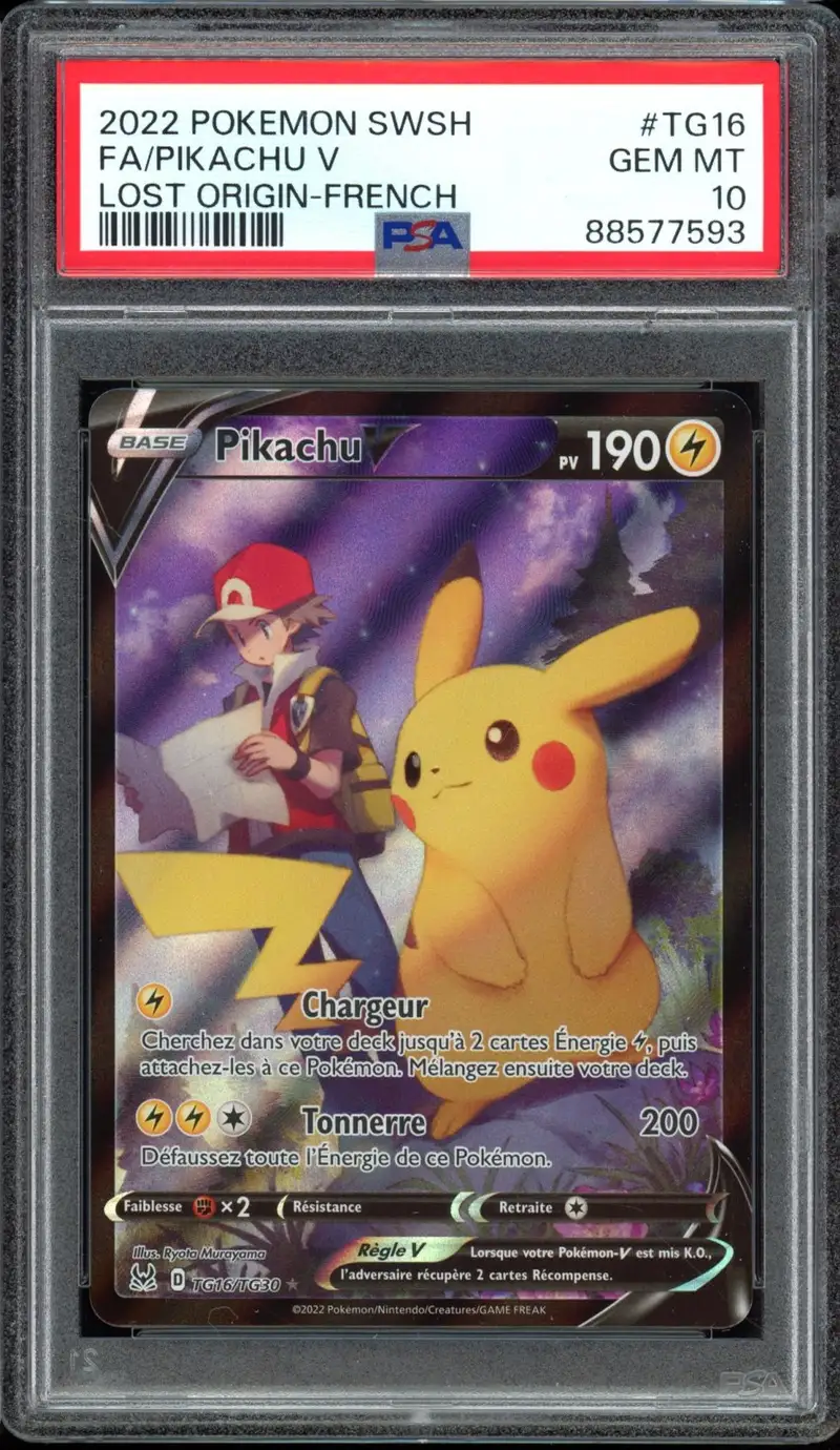 PSA 10 Pikachu V