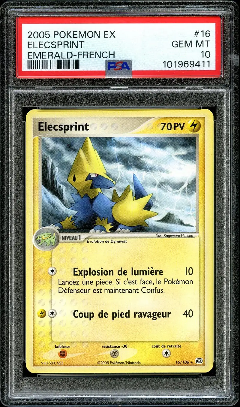 PSA 10 Elecsprint