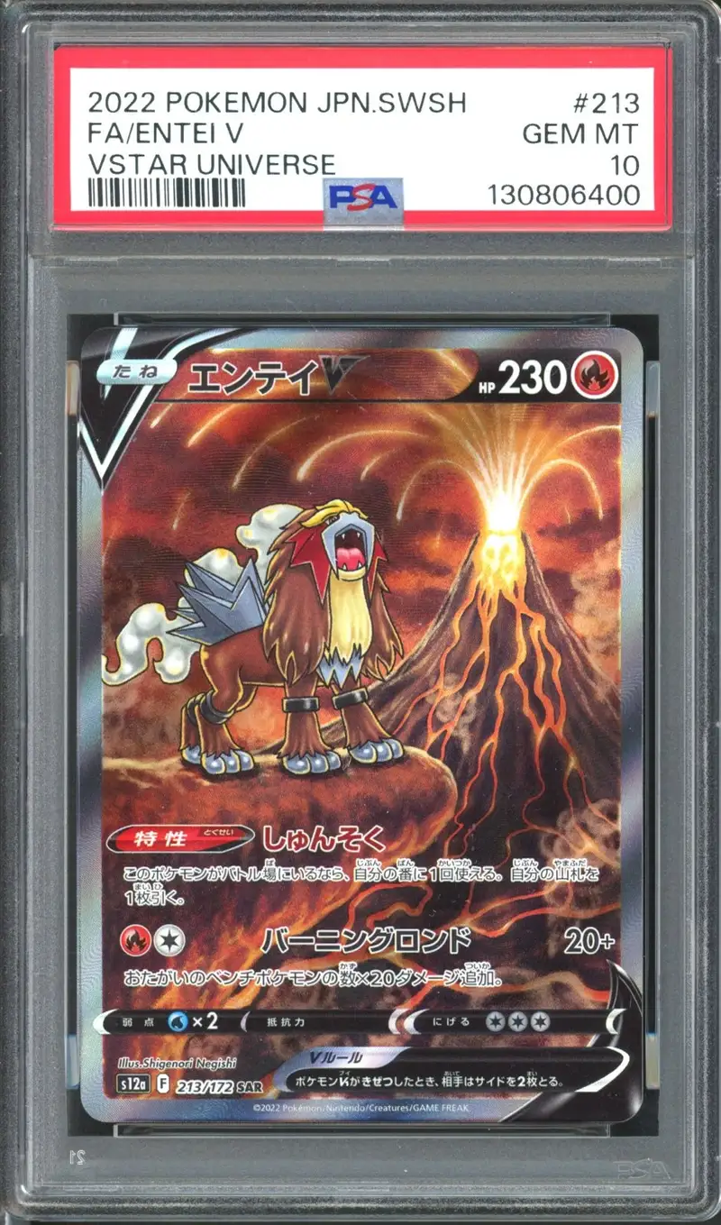 PSA 10 Entei V