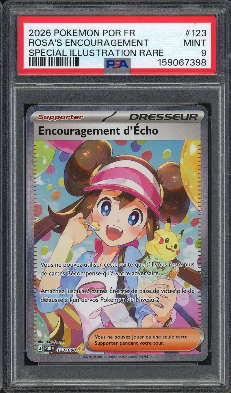 PSA 9 Encouragement d'Écho