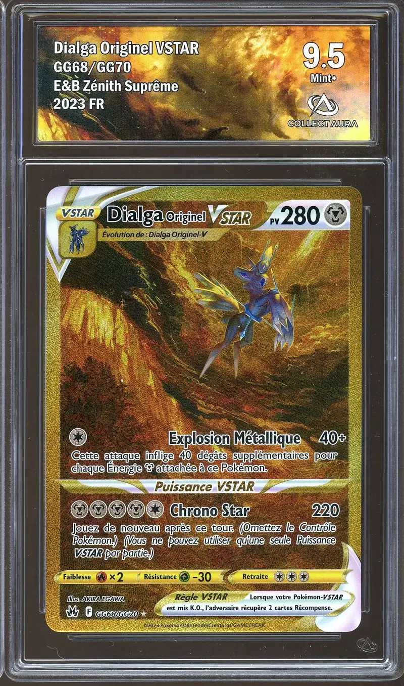 CA 9.5 Dialga Originel VStar Gold