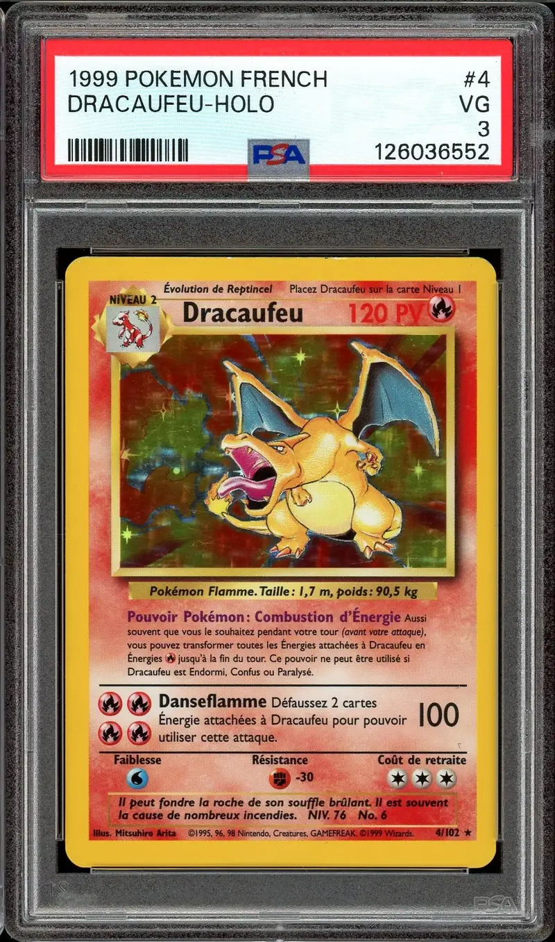 PSA 3 Dracaufeu Holo