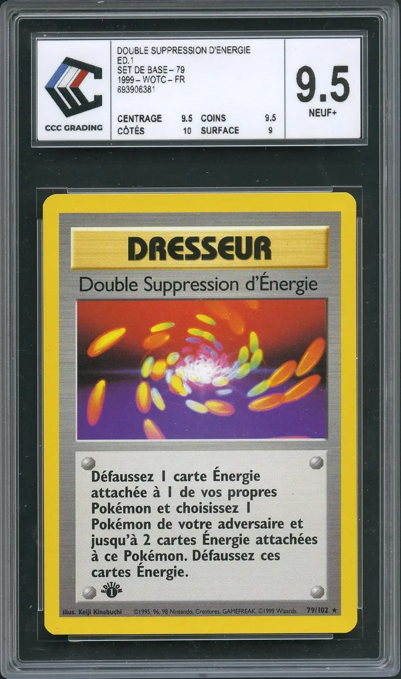 CCC 9.5 Double Suppression d'Energie