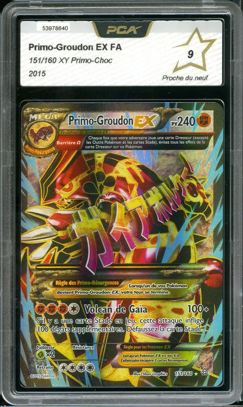 PCA 9 Primo-Groudon Ex