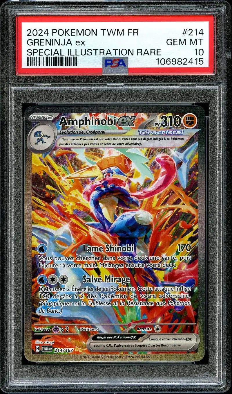 PSA 10 Amphinobi Ex