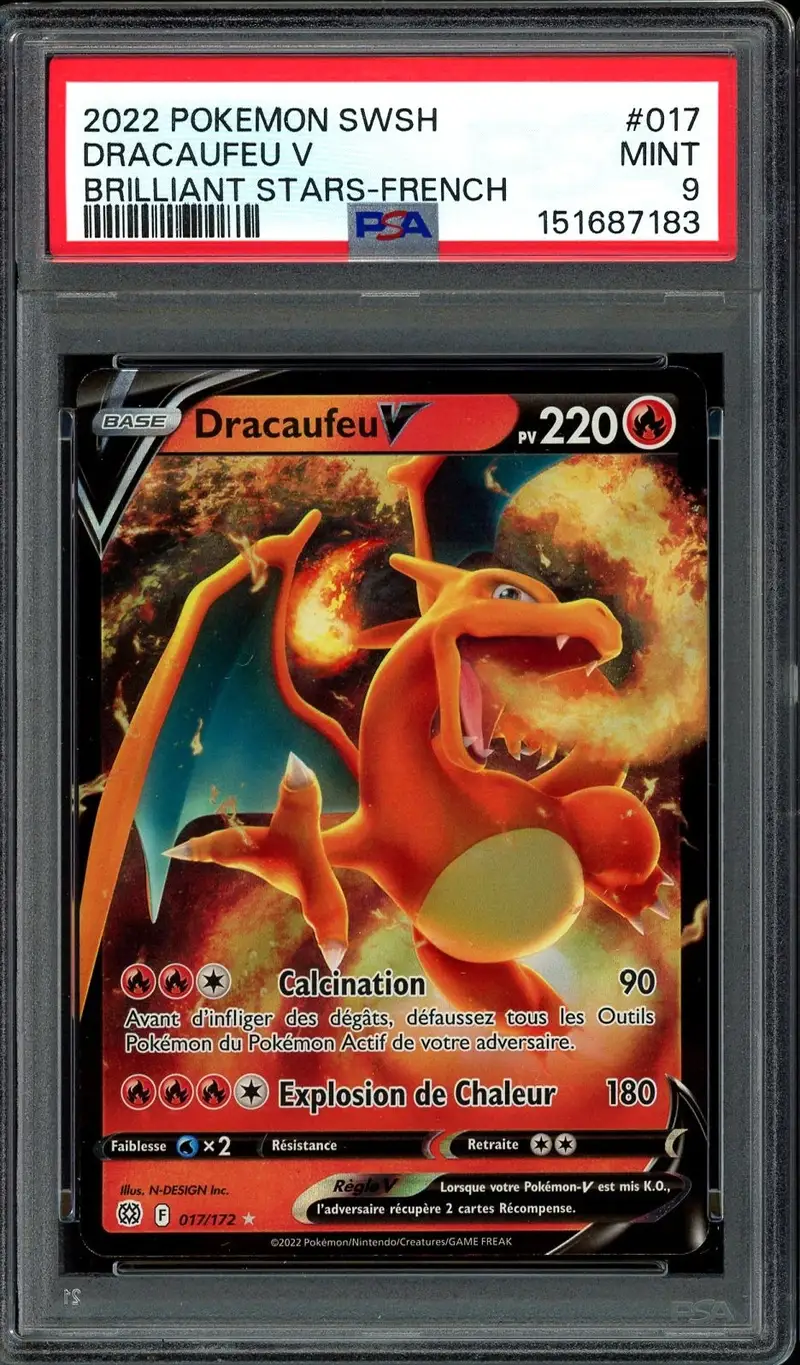PSA 9 Dracaufeu V