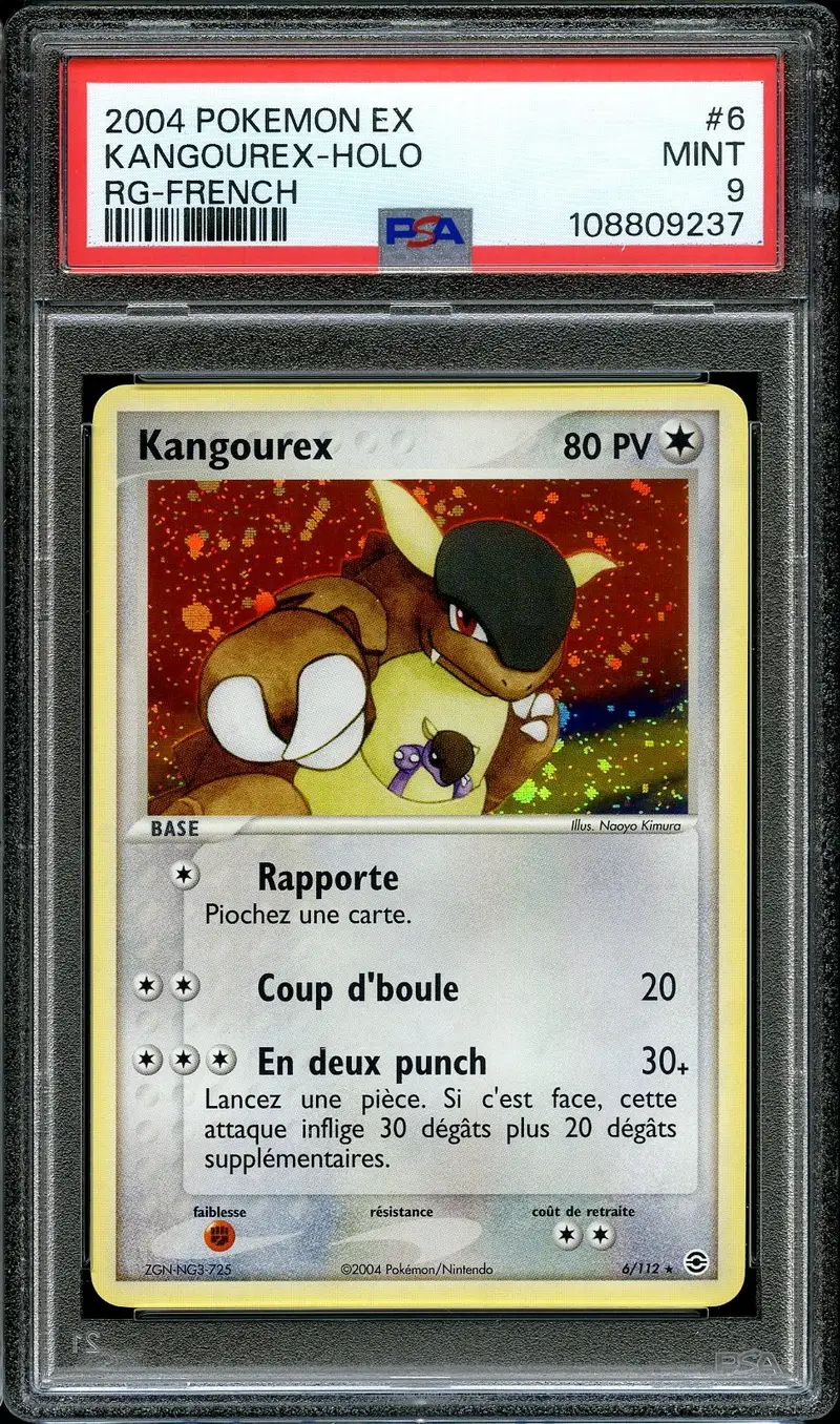 PSA 9 Kangourex Holo