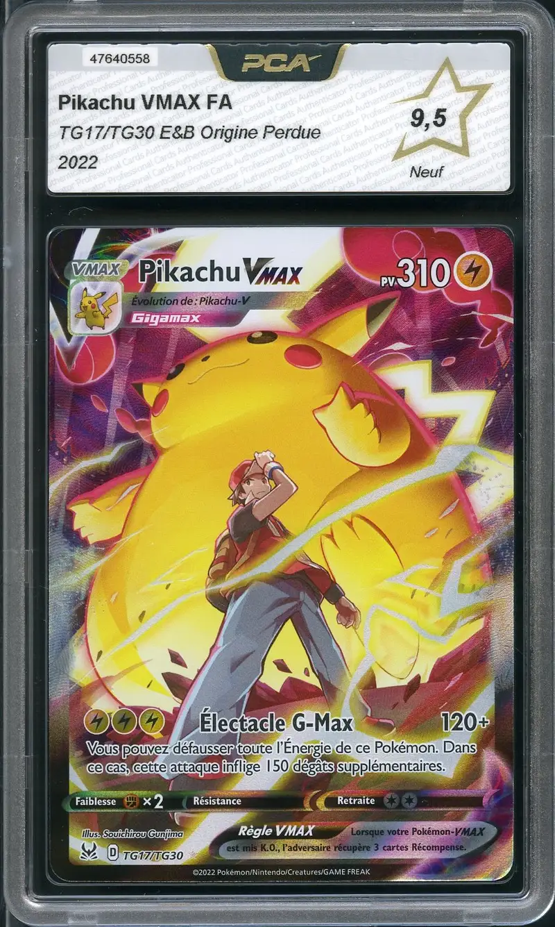PCA 9.5 Pikachu VMax