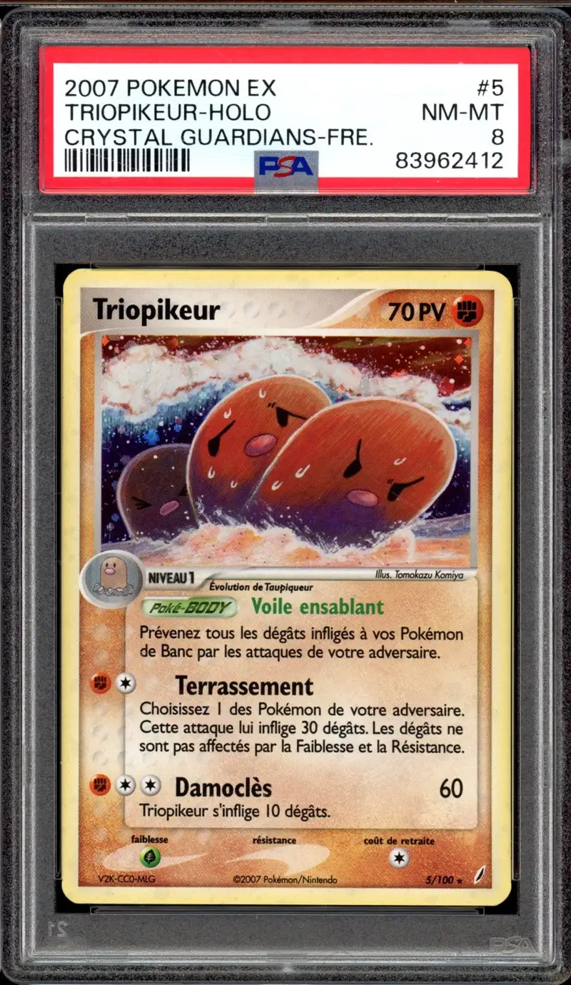 PSA 8 Triopikeur Holo