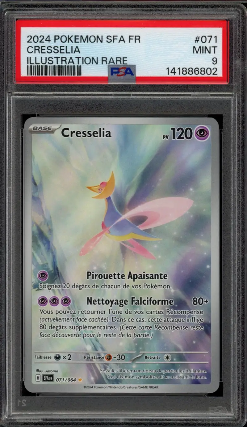 PSA 9 Cresselia