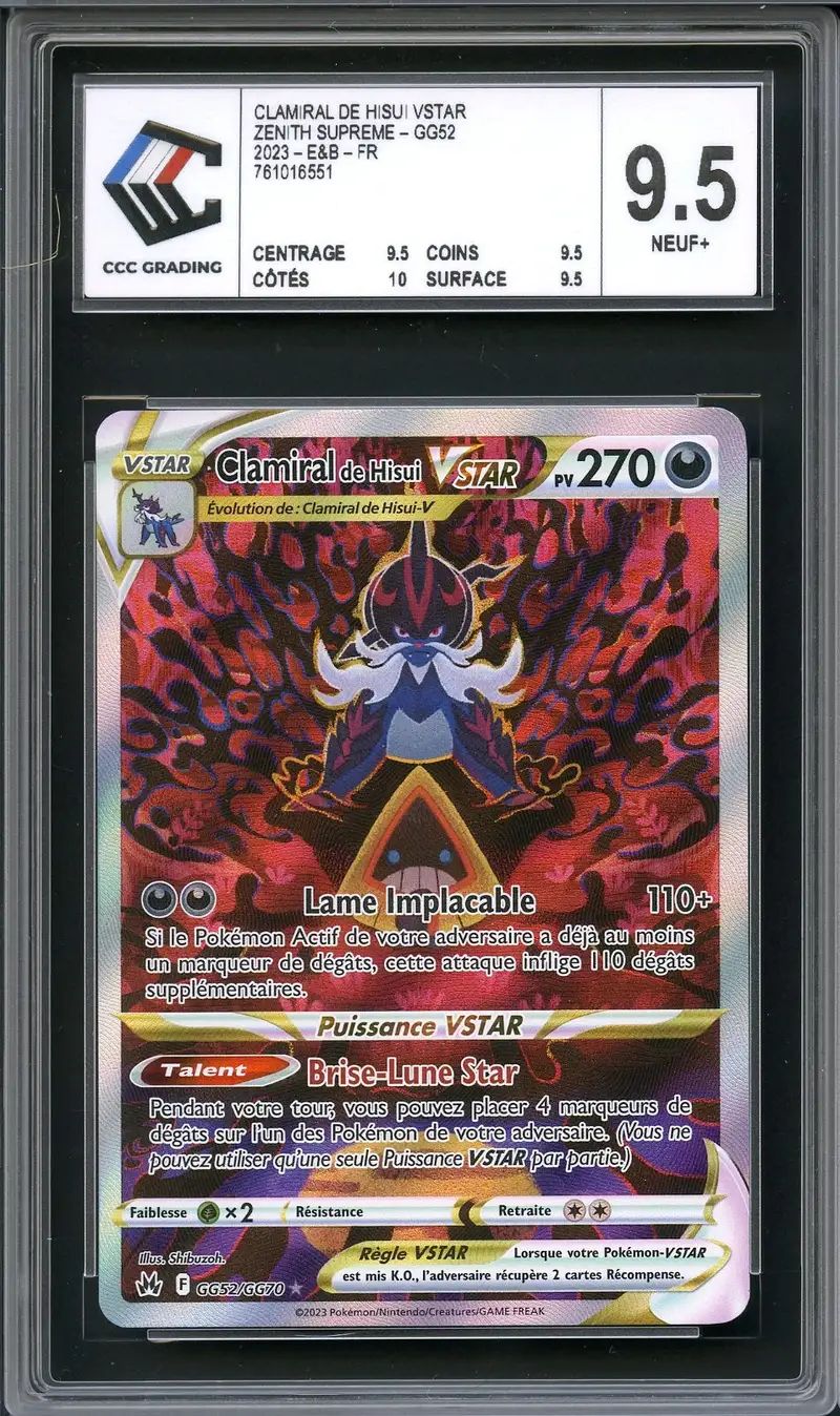 CCC 9.5 Clamiral de Hisui VStar
