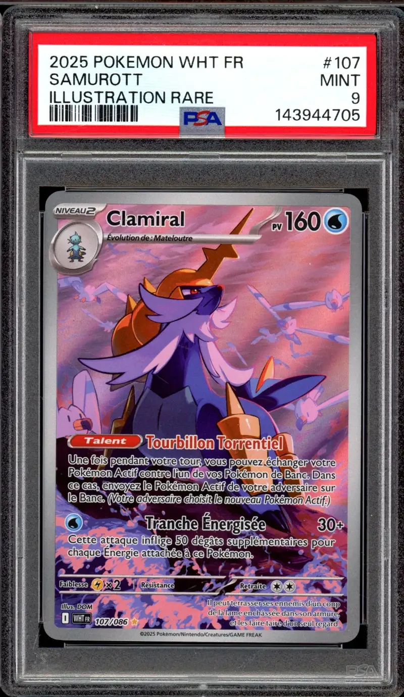 PSA 9 Clamiral