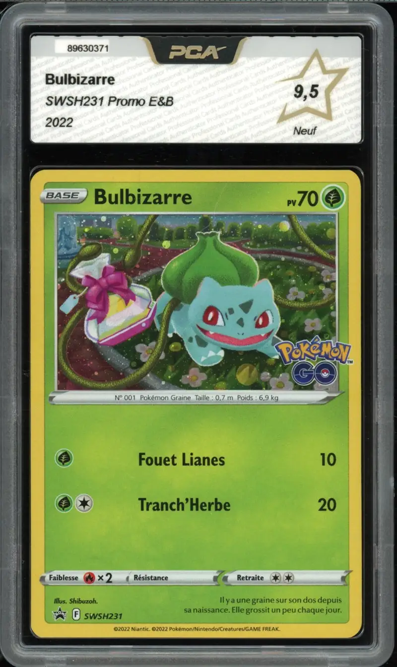 PCA 9.5 Bulbizarre Holo