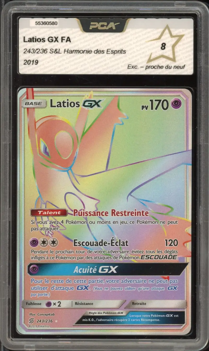 PCA 8 Latios Gx Rainbow