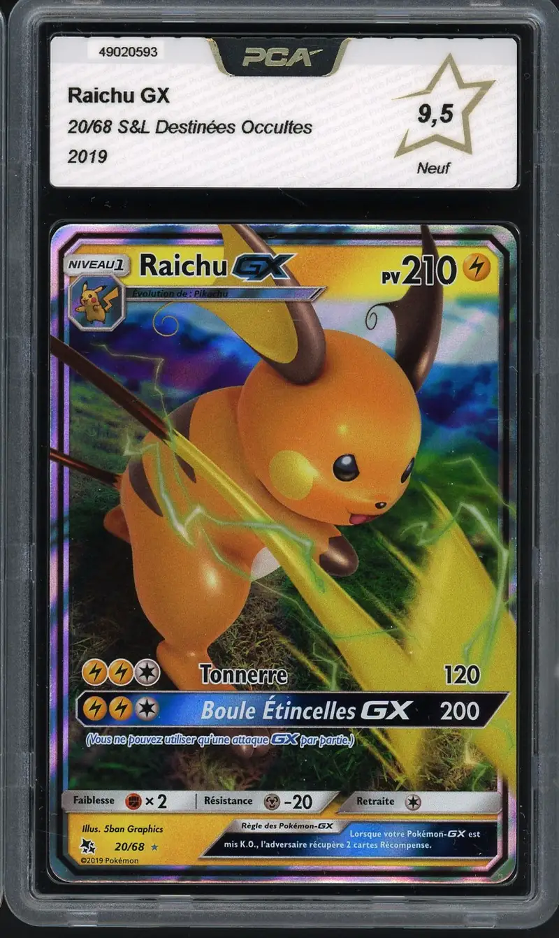 PCA 9.5 Raichu Gx