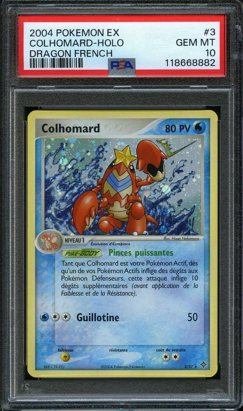 PSA 10 Colhomard Holo