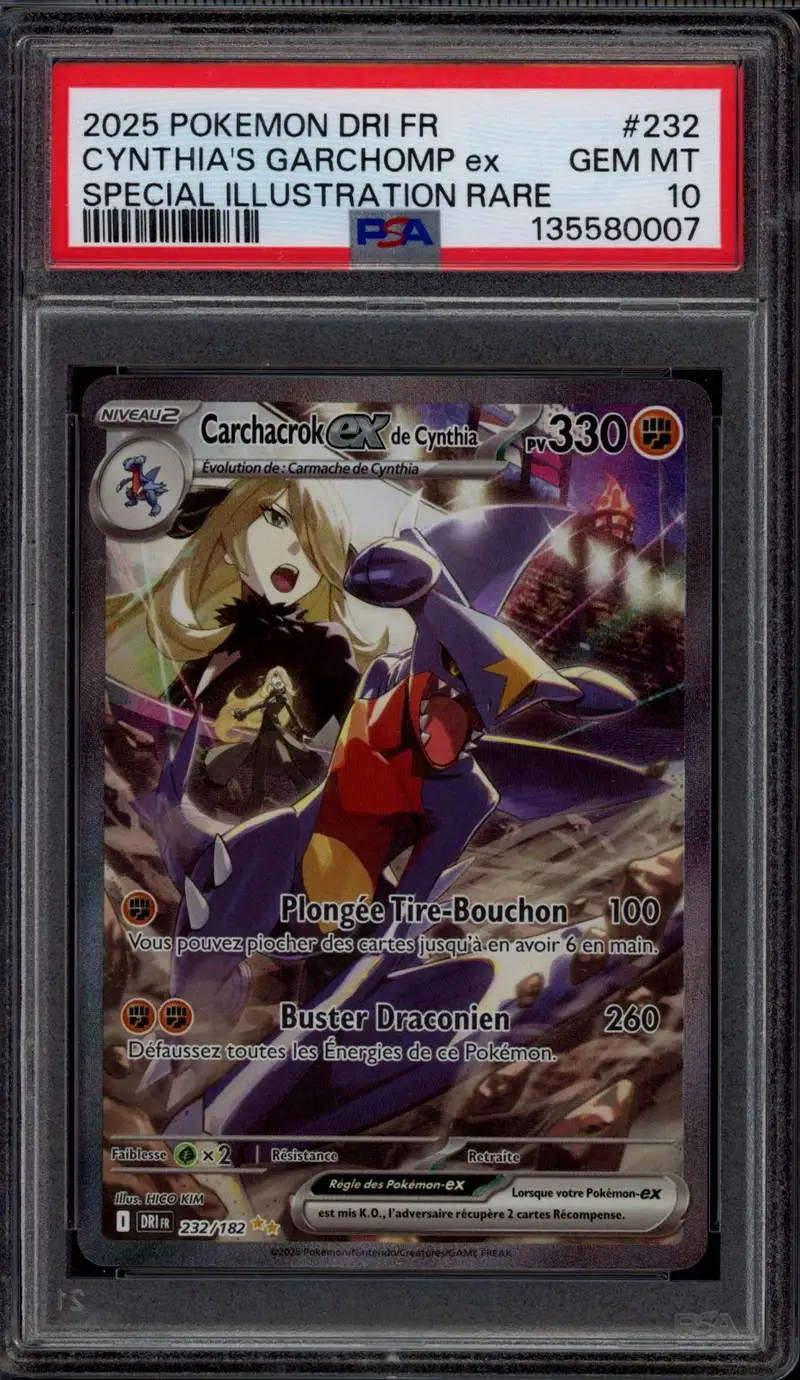 PSA 10 Carchacrok Ex de Cynthia