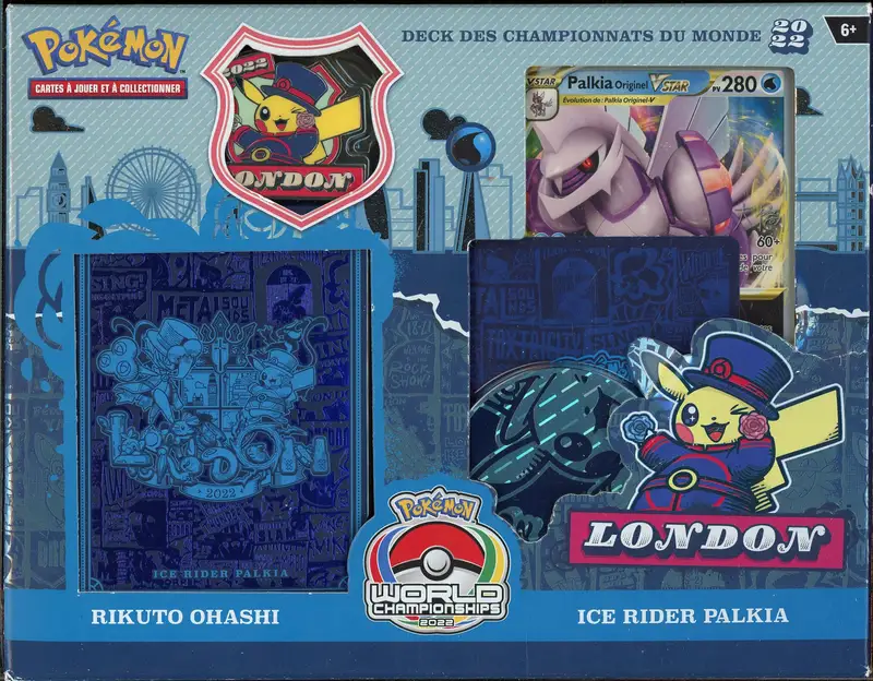 Deck des Championnats du Monde Rikuto Ohashi Ice Rider Palkia