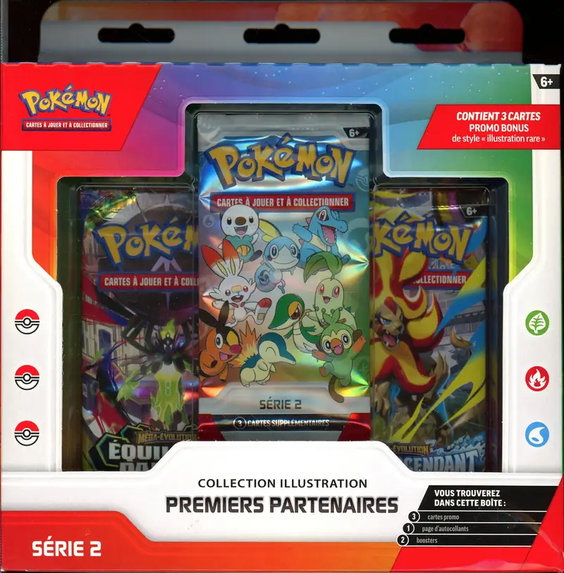 Coffret Collection Illustration Premiers Partenaires Série 2