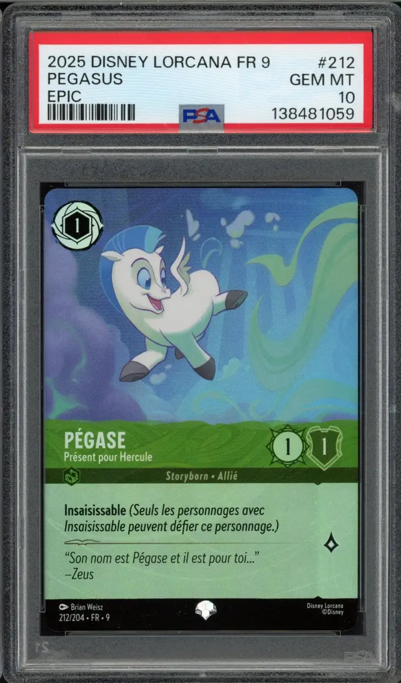 PSA 10 Pégase Epique