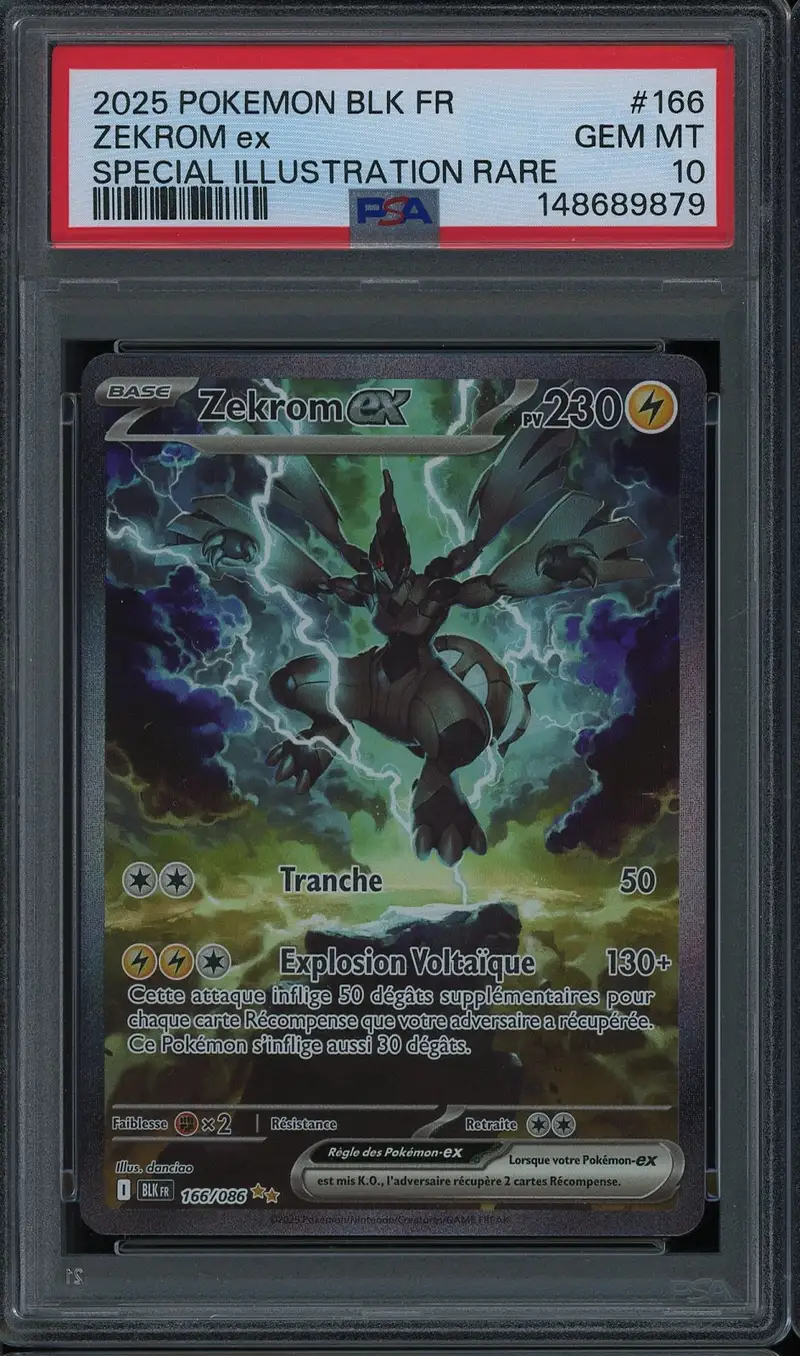 PSA 10 Zekrom Ex