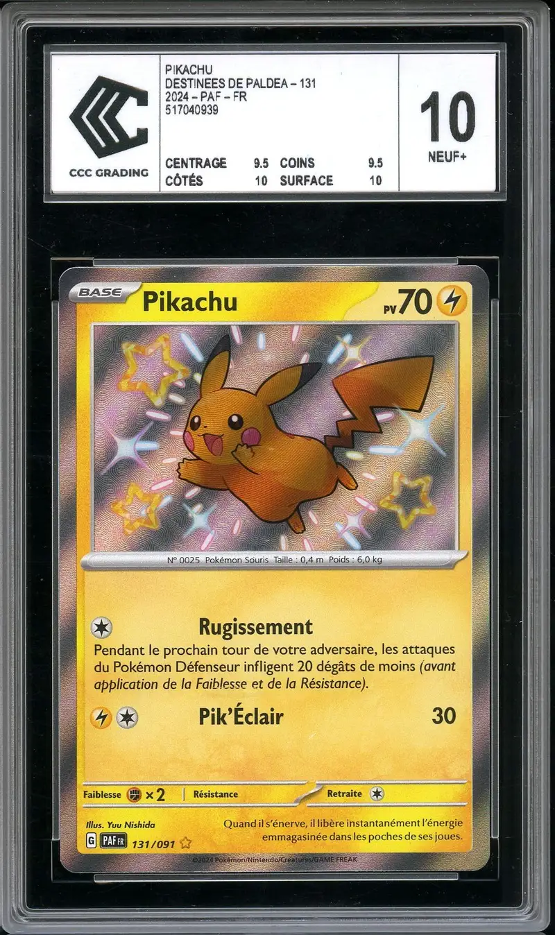 CCC 10 Pikachu Shiny