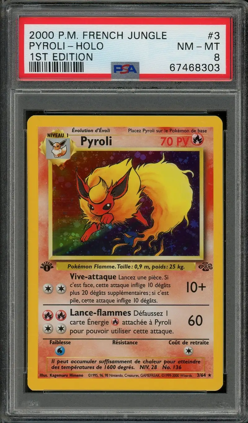 PSA 8 Pyroli Holo