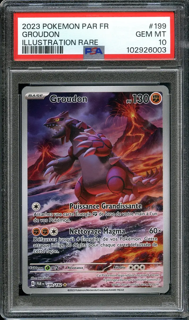PSA 10 Groudon