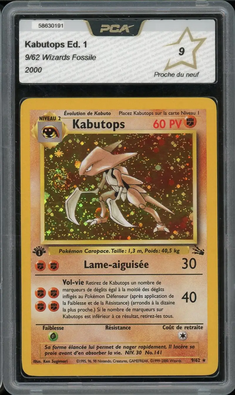 PCA 9 Kabutops Holo