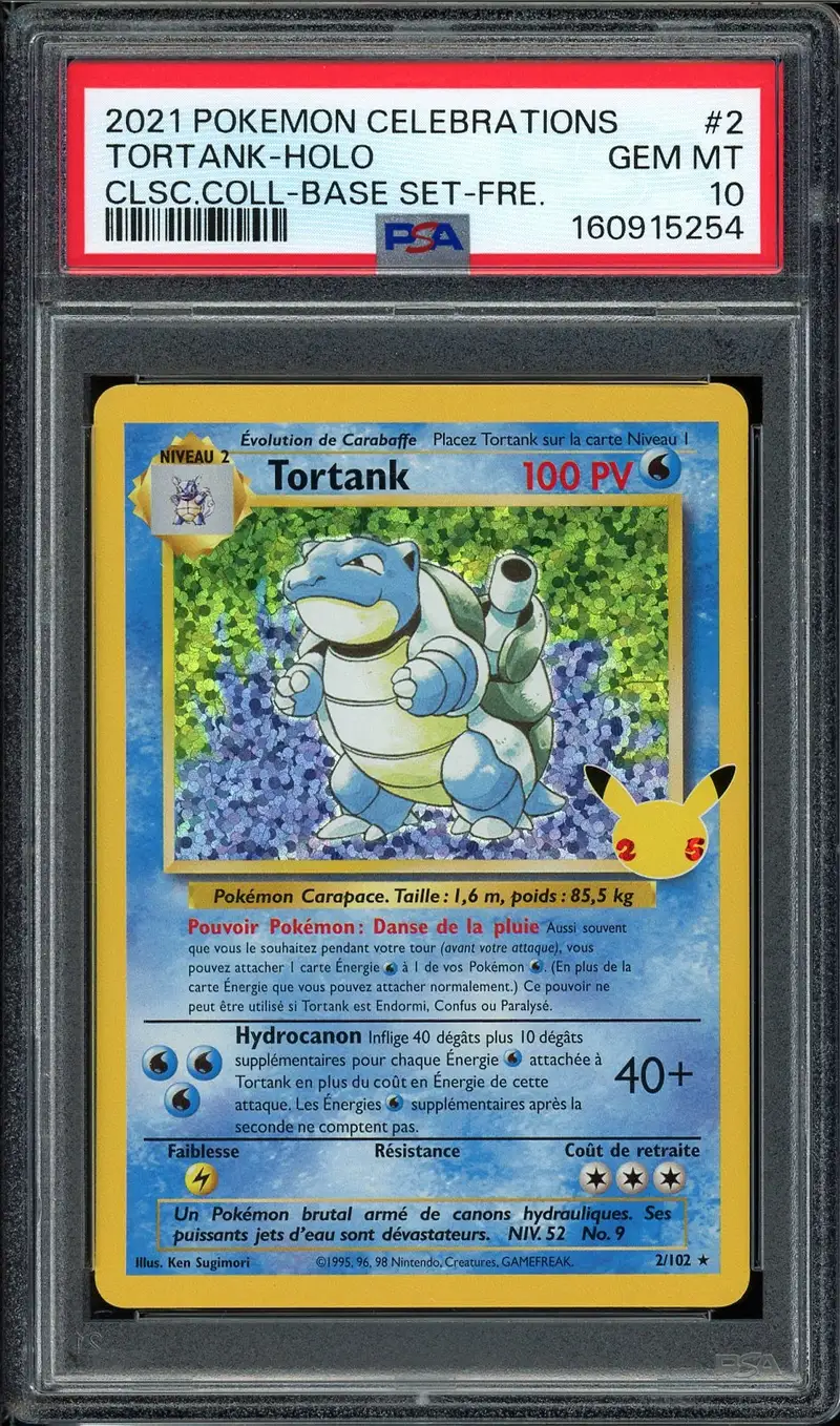 PSA 10 Tortank Holo